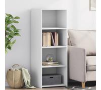 vidaXL Buffet haut blanc - Bois