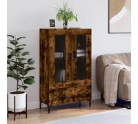 vidaXL Buffet Haut Chêne Fumé