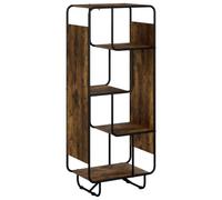 vidaXL Buffet Haut Chêne fumé 60 x 37,5 x 144 cm Bois d'ingénierie
