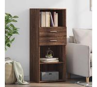 vidaXL Buffet haut Chêne marron