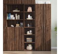 vidaXL Buffet haut - Chêne marron