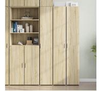 vidaXL Buffet haut en bois d'ingénierie Chêne Sonoma 30×42,5×185 cm