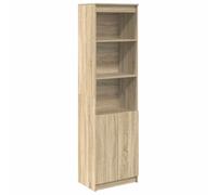 vidaXL Buffet haut chêne Sonoma 50x35x180 cm bois d'ingénierie 5 étagères