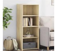 VidaXL Buffet haut chêne sonoma 50x41x124 cm
