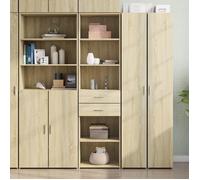 VidaXL Buffet Haut Chêne Sonoma 185 cm