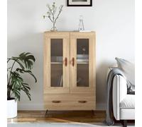 VidaXL Buffet Haut Chêne Sonoma 69,5x31x115 cm