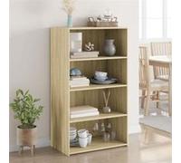 vidaXL Buffet haut - Chêne sonoma 70x41x124 cm