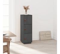 vidaXL Buffet haut - Gris