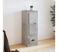 vidaXL Buffet haut gris béton 103,5 cm