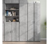 vidaXL Buffet haut Gris béton 40x42,5x185 cm