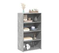 vidaXL Buffet Haut Gris Béton 70x41x124 cm