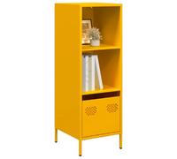vidaXL Buffet haut - Jaune Moutarde