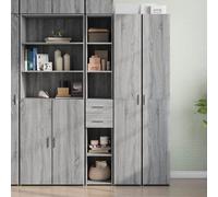 VIDAXL Buffet haut sonoma gris