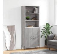 vidaXL Buffet haut Sonoma gris