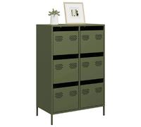 vidaXL Buffet haut - Vert olive