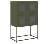 vidaXL Buffet haut - Vert olive