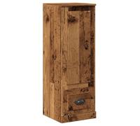 vidaXL Buffet haut Vieux Bois 36x35,5x103,5 cm Bois d'ingénierie Marron G