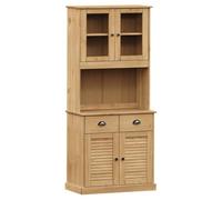 vidaXL Buffet haut VIGO 78x40x175 cm Bois massif de pin