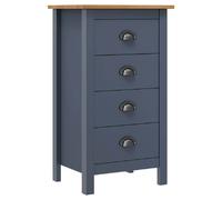 VIDAXL Buffet Hill - Gris et marron miel