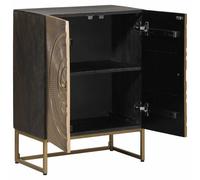 vidaXL Buffet Laiton 53,5 x 30 x 70 cm