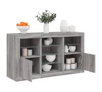 vidaXL Buffet LED sonoma gris