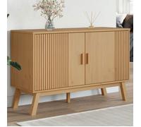 vidaXL Buffet OLDEN marron 114x43x73,5 cm bois massif de pin