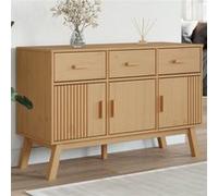 vidaXL Buffet OLDEN 114x43x73,5 cm - Marron