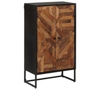 vidaXL Buffet moderne en bois - 53 x 30 x 95 cm - Armoire contemporaine - Fait main