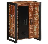 vidaXL Buffet multicolore 55x35x70 cm bois massif récupération