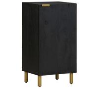 vidaXL Buffet noir 40x33x75 cm bois d'ingénierie, meuble de rangement, meuble de rangement de cuisine, meuble de rangement 4017672