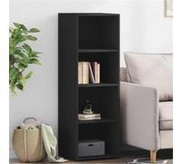 vidaXL Buffet 846384 bois d'ingénierie 40x41x124 cm Noir