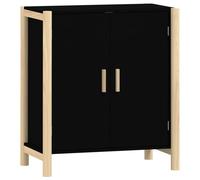 vidaXL Buffet Noir 62x38x70 cm Bois d'ingénierie