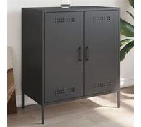 vidaXL Buffet Métal 842976 Acier 68x39x79 cm Noir