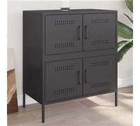 vidaXL Buffet noir 68x39x79 cm