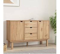 vidaXL Buffet OTTA 113,5x43x73 cm Bois massif de pin 348591