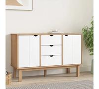 VIDAXL Buffet OTTA - Marron et blanc