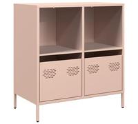 vidaXL Buffet haut 68x39x73,5 cm en acier laminé à froid – Rose