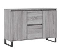 vidaXL Buffet Sonoma gris – Bois d'ingénierie, meuble de rangement