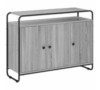 vidaXL Buffet Sonoma Gris 102 x 35 x 75 cm Bois d'ingénierie