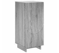 vidaXL Buffet Sonoma Gris 33,5 x 34,5 x 75 cm Bois d'ingénierie