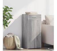 vidaXL Buffet Sonoma – Bois d'ingénierie 40x42,5x93 cm – Gris