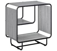 vidaXL Buffet Sonoma Gris 60 x 37,5 x 64,5 cm Bois d'ingénierie