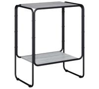 vidaXL Buffet Sonoma Gris 60 x 38 x 75 cm Bois d'ingénierie