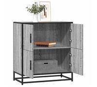 vidaXL Buffet sonoma gris 68x35x76 cm bois d'ingénierie