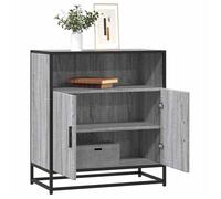 vidaXL Buffet Sonoma gris 68x35x76 cm en bois d'ingénierie – Meuble d'entrée 849002
