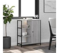 vidaXL Buffet sonoma gris 70x30x80 cm bois d'ingénierie 835492 Gris G