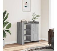 vidaXL Buffet sonoma gris 73,5x35x75 cm bois d'ingénierie