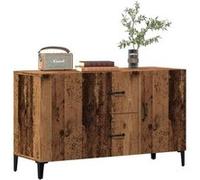 vidaXL Buffet vieux bois 100x36x60 cm bois d'ingénierie 856904 Marron G