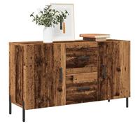 vidaXL Buffet vieux bois 100x36x60 cm bois d'ingénierie, meuble de rangement, meuble de rangement de cuisine, meuble de 857320