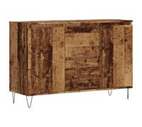 vidaXL Buffet Vieux Bois 101,5x35x70 cm Bois d’ingénierie, Meuble de Rangement, Meuble de Rangement de Cuisine, Meuble de Rangement de Salon